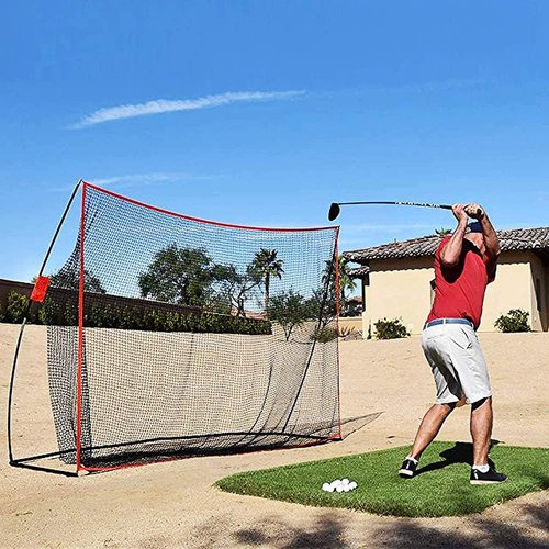 axGear Indoor/Outdoor Portable Golf Practice Net 10 FT x 7 FT Driving Range Golf Training Net
