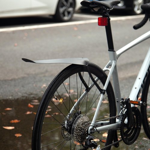 NELboNs Bike Fender for Road Mountain Bikes Rear Wheel Tire Mud Guard Fender Foldable and Light Weight Adjustable Design Mudguard