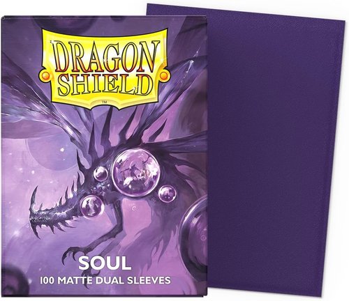 Dragon Shield | Matte Dual Standard Size Card Sleeves - Red/Gold Soul & Truth Bundle, 3×100 CT | Premium TCG Protection