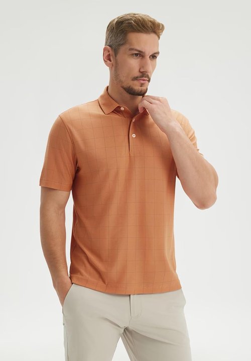 M MAELREG Men's Golf Polo Shirts - Lightweight, Moisture-Wicking, UPF 30+ Short Sleeve Casual Wear