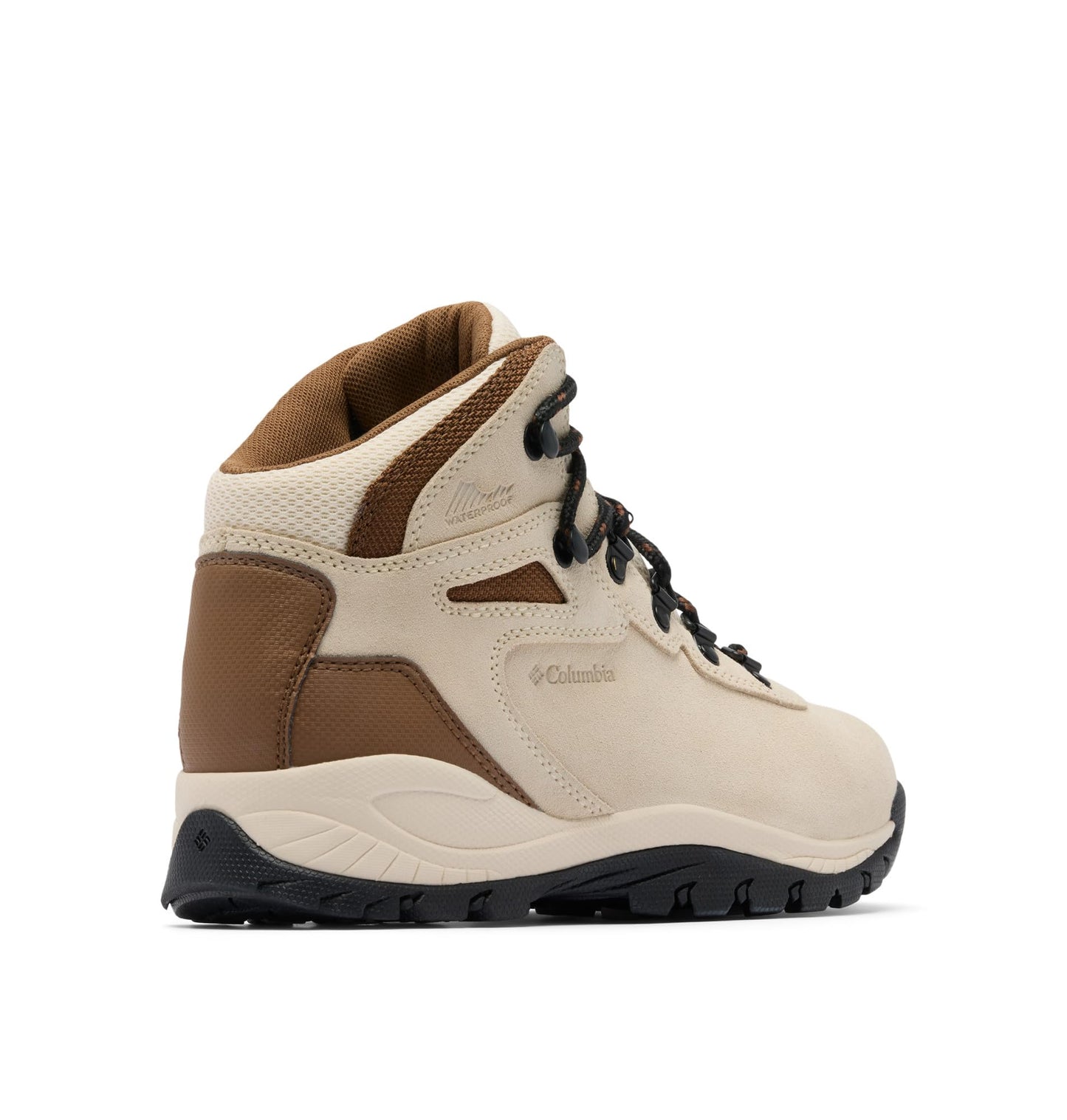 Columbia Women's Newton Ridge Plus Waterproof Amped, Natural/Nutmeg, 9 Regular