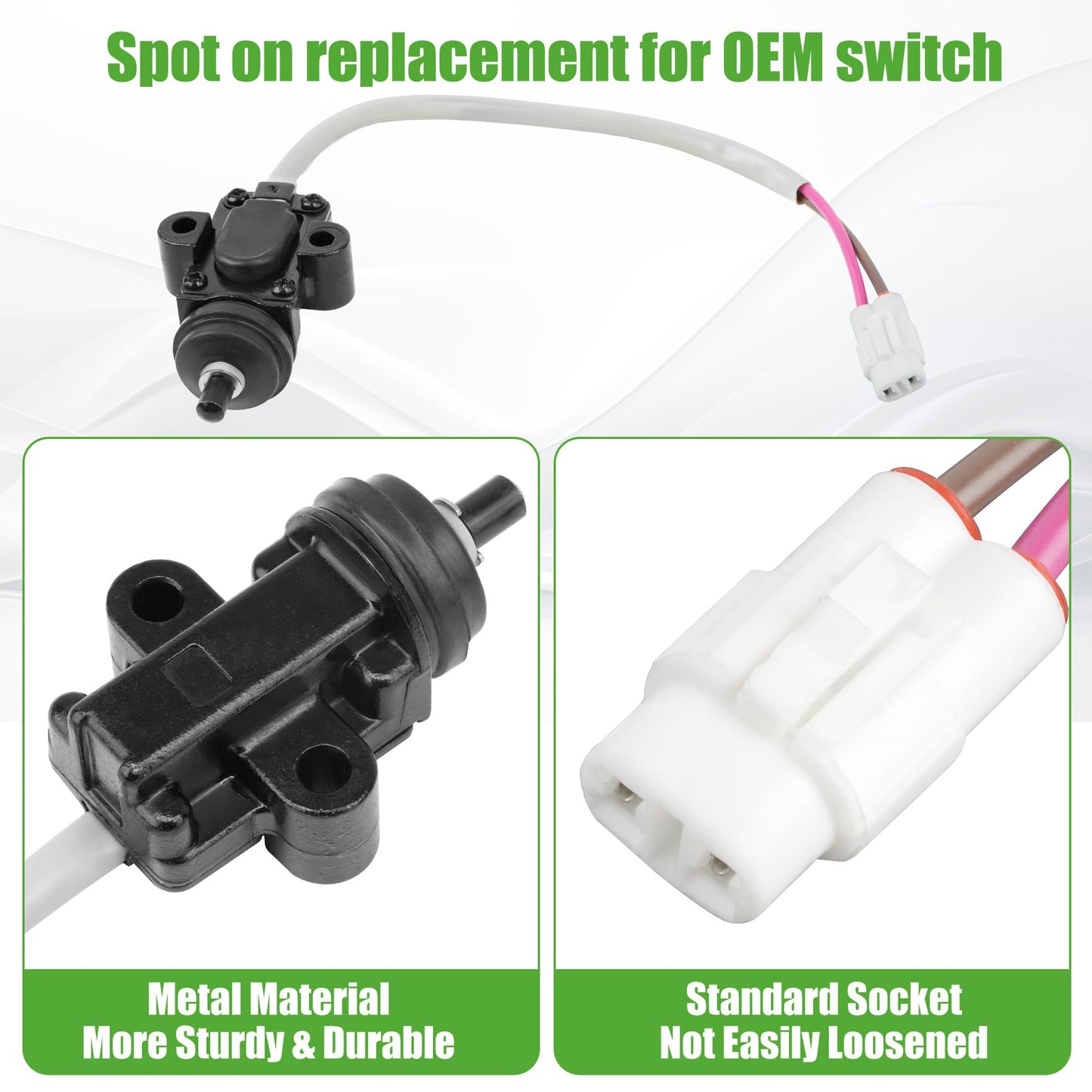 10L0L Golf Cart Stop Switch - Replacement Accelerator Micro Switch for Yamaha G14 G16 G19 G20 G21 G22 G29/Drive Gas & Electric Golf Carts - JF7-82817-20-00 Jf7-82817-22