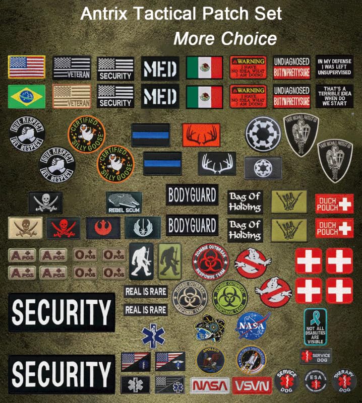 Tactical Zombie Outbreak Response Team Patches - 2 Pack
