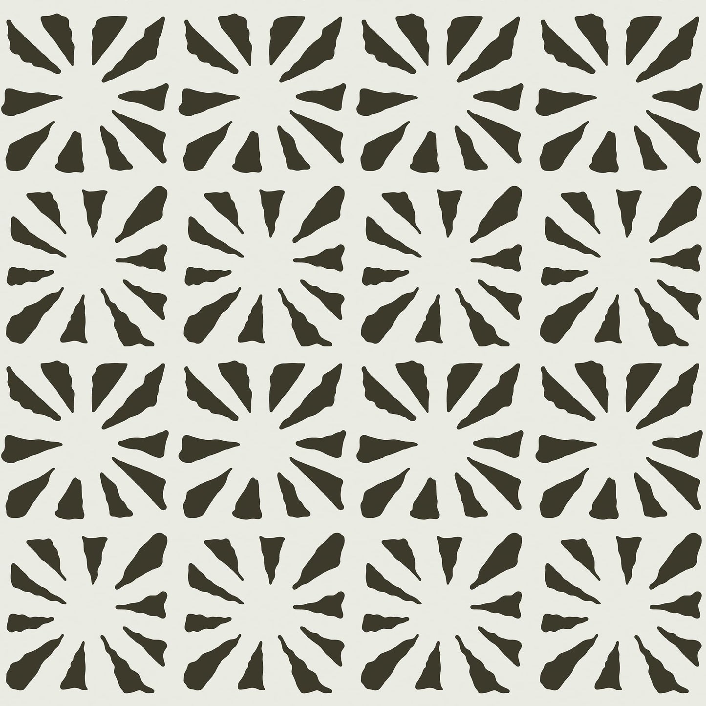 Fiula Peel and Stick Wallpaper Geometric Boho Contact Paper Black 78.7 "x17.3 Beige Self-Adhesive Wallpaper Vintage for Bedroom Waterproof Removable Shelf Liner Decal Vinyl Roll