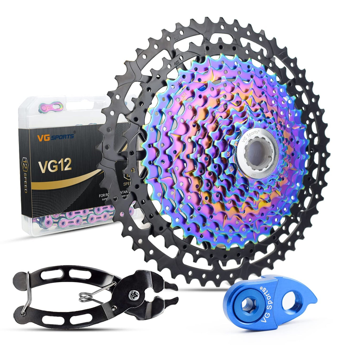 VG SPORTS 8/9/10/11/12 Speed Ultralight MTB Groupset 11-40T/11-42T/11-50T