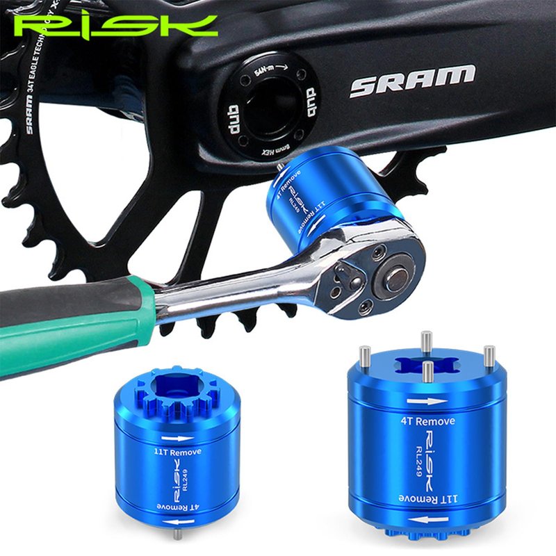 SONZUIA Crank Arm Cap Removal Tool for SRAM DUB/BB30 and Shimano XTR M9100 (11 Notch) Crank Arm Cap