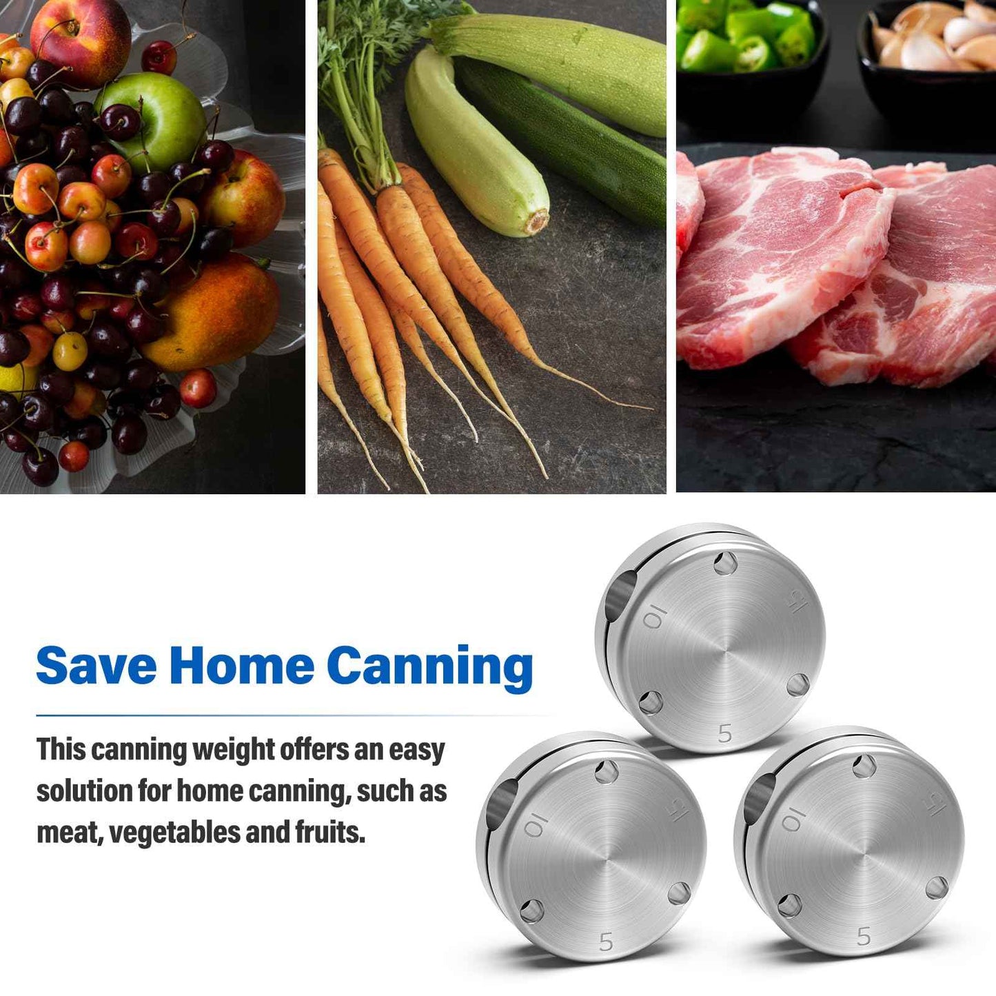 ANTOBLE S-9898 Pressure Regulator Pressure Canner Weight Compatible with Mirro Pressure Cooker Models