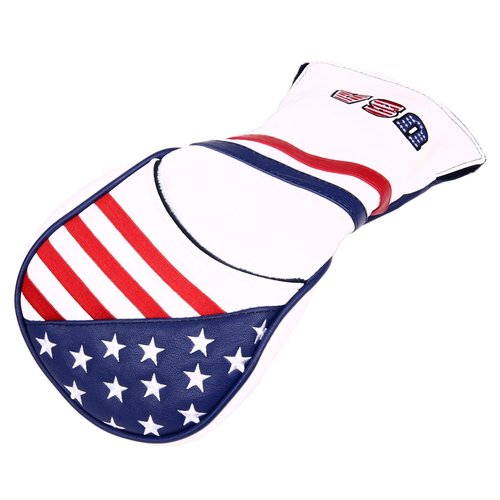 USA Stars and Stripe Golf Club Wood Cover for 460cc Driver Head Covers Golf Builder