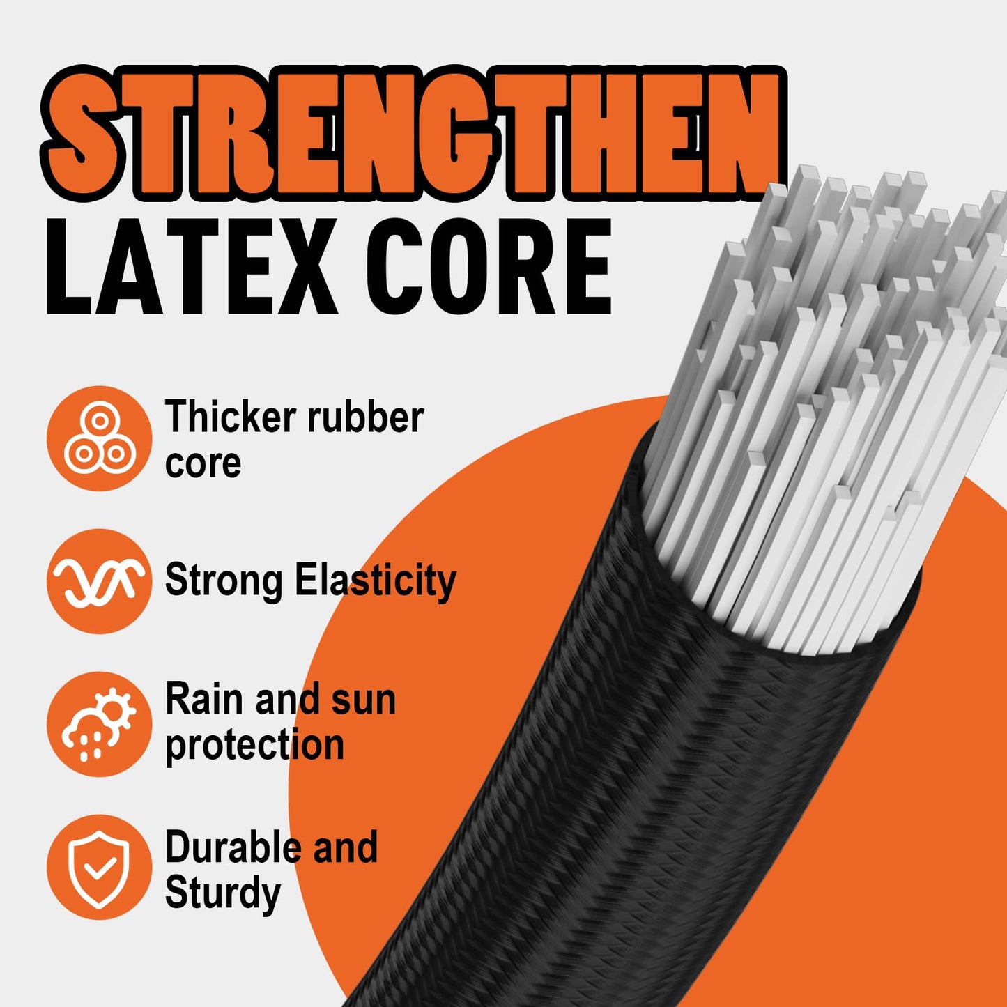 4 Pack 12 Inch Bungee Cords with Carabiner Hooks – Heavy Duty 1/3 Inch Elastic Rope for Secure Camping Gear, Tent Setup, and Bike Rack