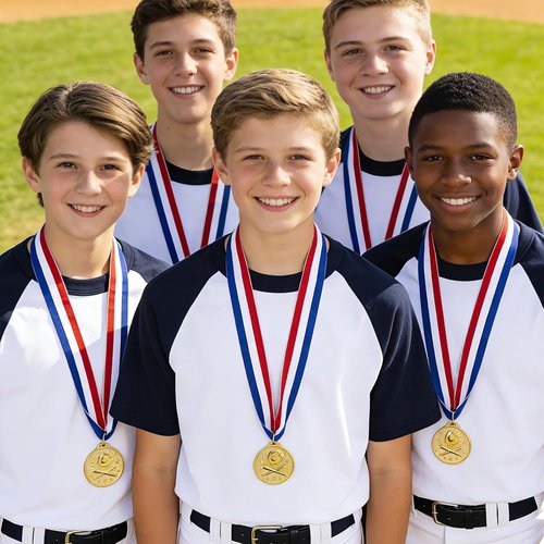 Gold Medals - Olympic Style 1st Place Awards for Sports & Competitions | 2 Inches