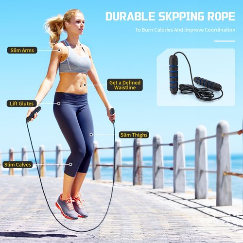 9TH SHOP Speed Ladder Agility Ladder, Football Training Equipment Set-20feet 12 Rungs Speed Ladder,10 Disc Cones, Resistance Parachute, Jump Rope, 4 Resistance Bands