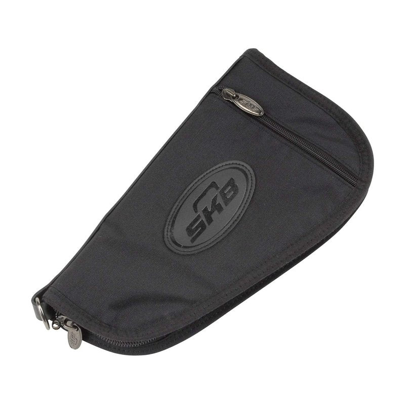 SKB 12" Black Handgun Bag, Dry-Tek Moisture Control, Nylon Zippers, Padlock Security, Exterior Pockets, Adjustable Sling (2SKB-HG12-BK)