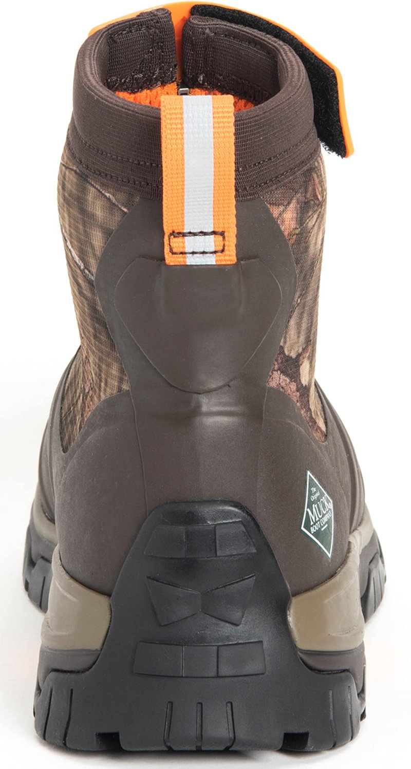 MUCK Men's Apex Mid Zip Ankle Boot, Black, Size 14(M)