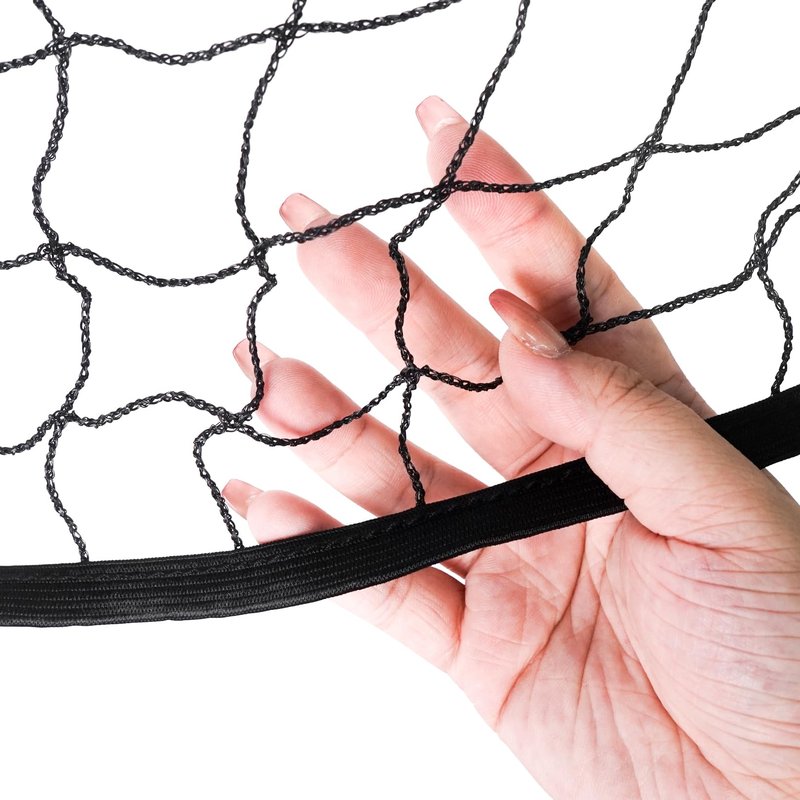 Aoneky 20ft x 3ft Badminton Replacement Net, Nylon Practice Net for Backyard & Indoor Games, Includes Hanging Cords, Portable Netting Only (No Poles)