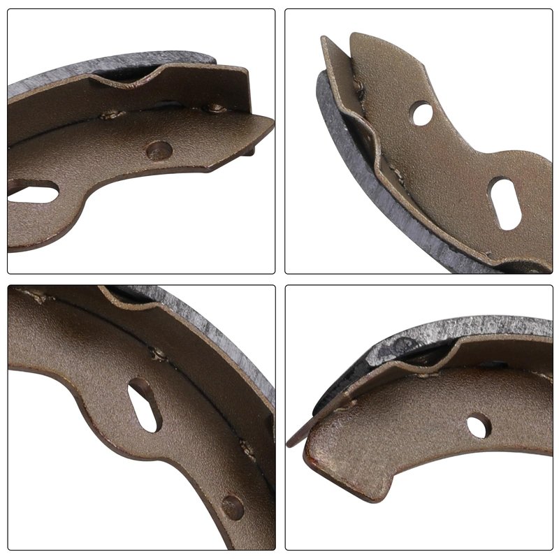 AIPSET Golf Cart Brake Shoes and Spring Kit Compatible with EZGO TXT & Medalist 1997-2008, Workhorse 1997-2012, Yamaha G14, G16,G19 1995-2002, Replace OEM# 27943G01, 70794G01, 70795G01