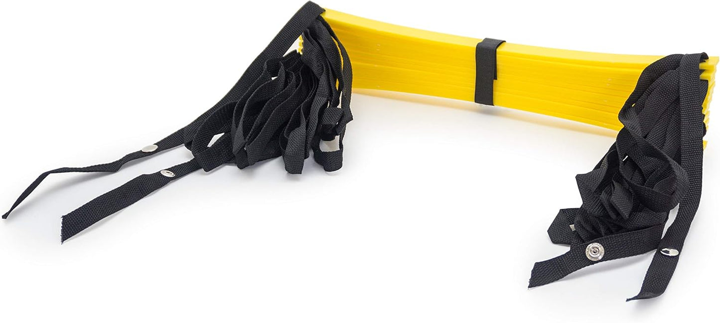 ProsourceFit Speed Agility Ladder - Enhance Speed Training & Sports Agility | 8, 12, 20 Rung with Free Carrying Bag