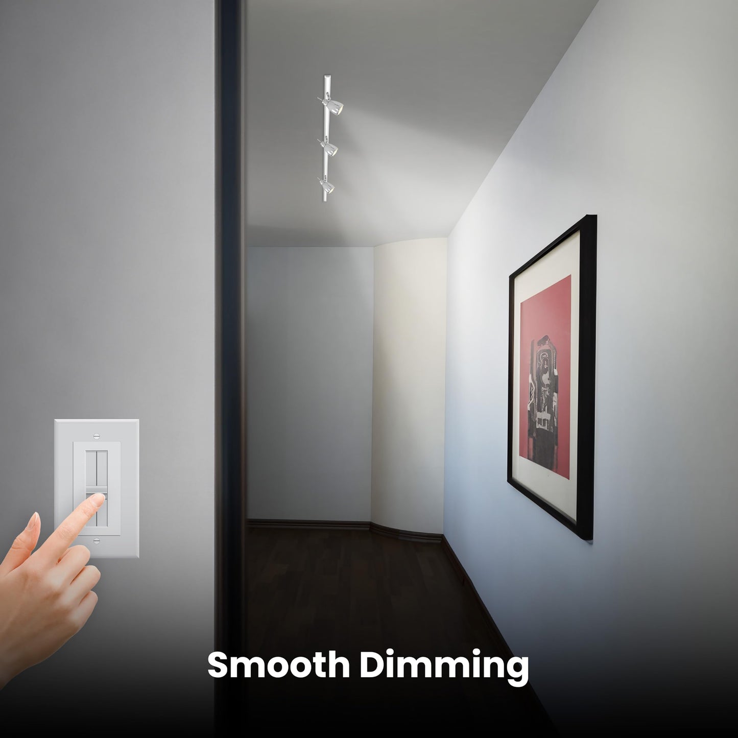 Feit Electric MR16 LED Reflector Light Bulb, 50W Equivalent, Dimmable, GU5.3 Base, 90+ CRI, 500 Lumen, Adjustable Color Track Lighting, 25,000-Hour Lifespan, BPEXN/3CCTCA/3/6, 18-Pack