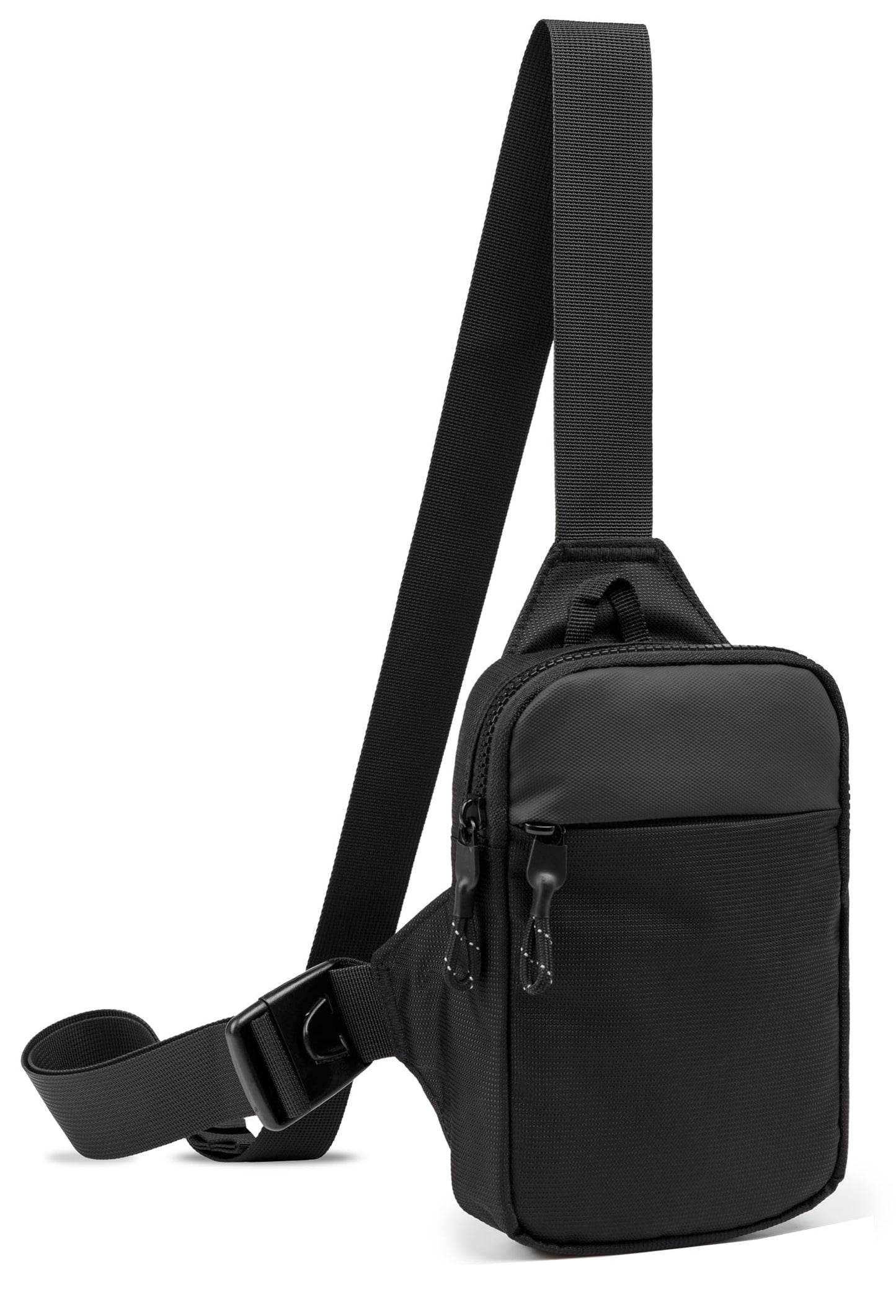 higouta Mini Sling Bag for Men Women, Small Crossbody Waterproof Practical Shoulder Chest Bag for Travel Work Sport