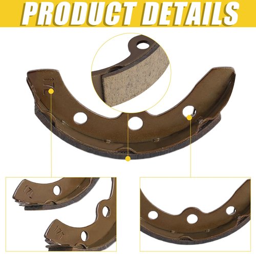 HOGUCAL Golf Cart Brake Shoes Spring Kit for Club Car 1995-Up DS and Precedent Reliable Brake Shoes Kit for 1995-Up Club Car DS and Precedent 2018-Up Tempo OEM# Parts 1018232-01,1018163-01