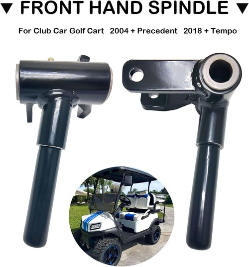 LOSTAR Golf Cart Front Hand Spindle Assembly Driver & Passenger Side Fit for Club Car 2004-UP Precedent and 2018-up Tempo Replaces 102287901 102287801