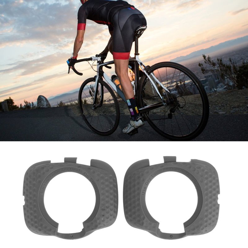 SPYMINNPOO 1 Pair Cleats, Pedal Cover Cleat Quick Release Walkable Lock Plate for Zero Aero