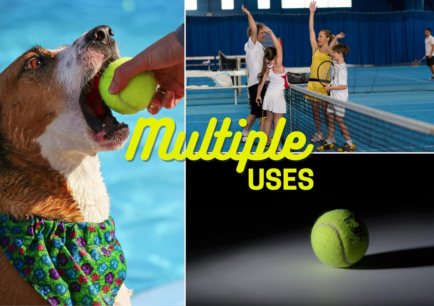 Skiennix Tennis Balls Gift Set - Unique 3-Pack with Gift Packaging for Tennis Lovers | Perfect for Teammates