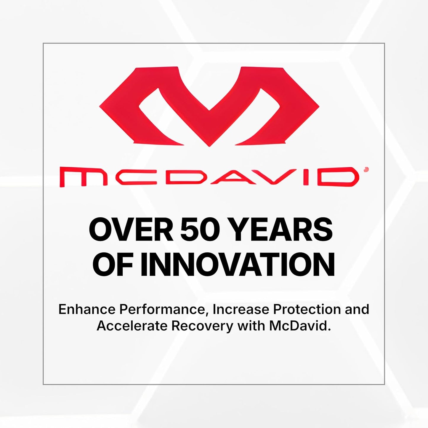 McDavid Knee Pad - Thick Gel Insert for Impact Absorption | Compression Sleeve for Sports & Activities - Left/Right Knee