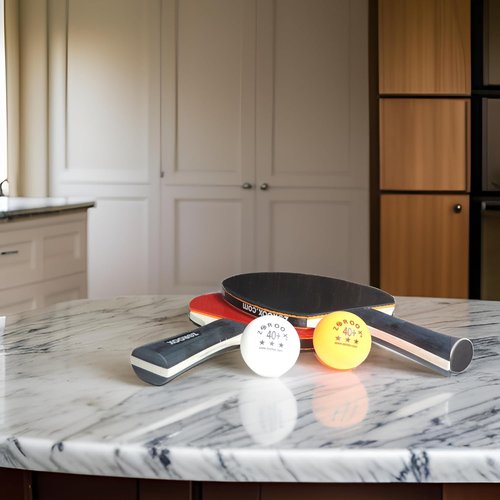 High-Performance 3-Star Table Tennis Balls - 40+ ABS Competition Grade | Available in Orange & White | Pack Sizes: 9, 18, 36, 72
