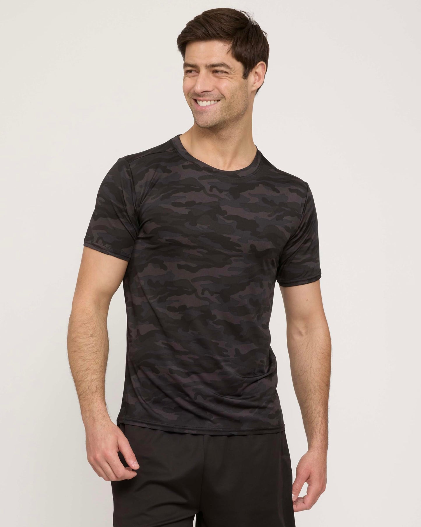 Real Essentials 5 Pack: Men's Dry-Fit Short Sleeve Crew Neck T Shirts Fitness Running Gym Workout Cool Exercise Athletic Tee, Set 17, 3X-Large