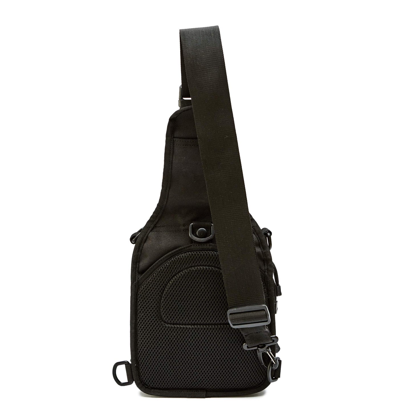 WOLF TACTICAL EDC Sling Bag - Concealed Carry Shoulder Bag for Range, Travel, Hiking, Outdoor Sports (Black)
