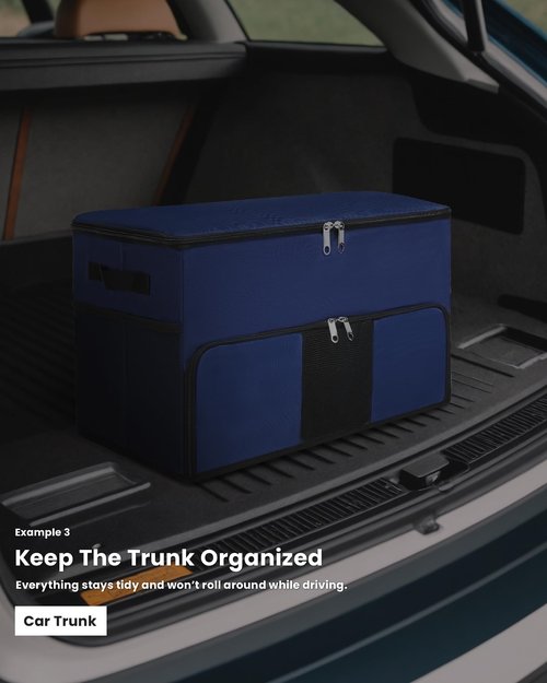 Golf Trunk Organizer for Golf Stuff Supplies Golfing Accessories for Men Golfers Golf Game Gear Equipment Large Golf Shoes Storage Bag for Car SUV Truck Golf Gadgets Items Retirement Tournament Prizes