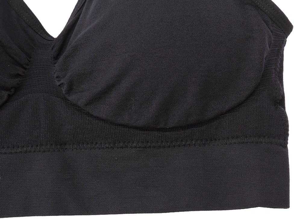 Skiennix Women's Seamless Wire-Free Bra - Comfortable Fit with Removable Pads