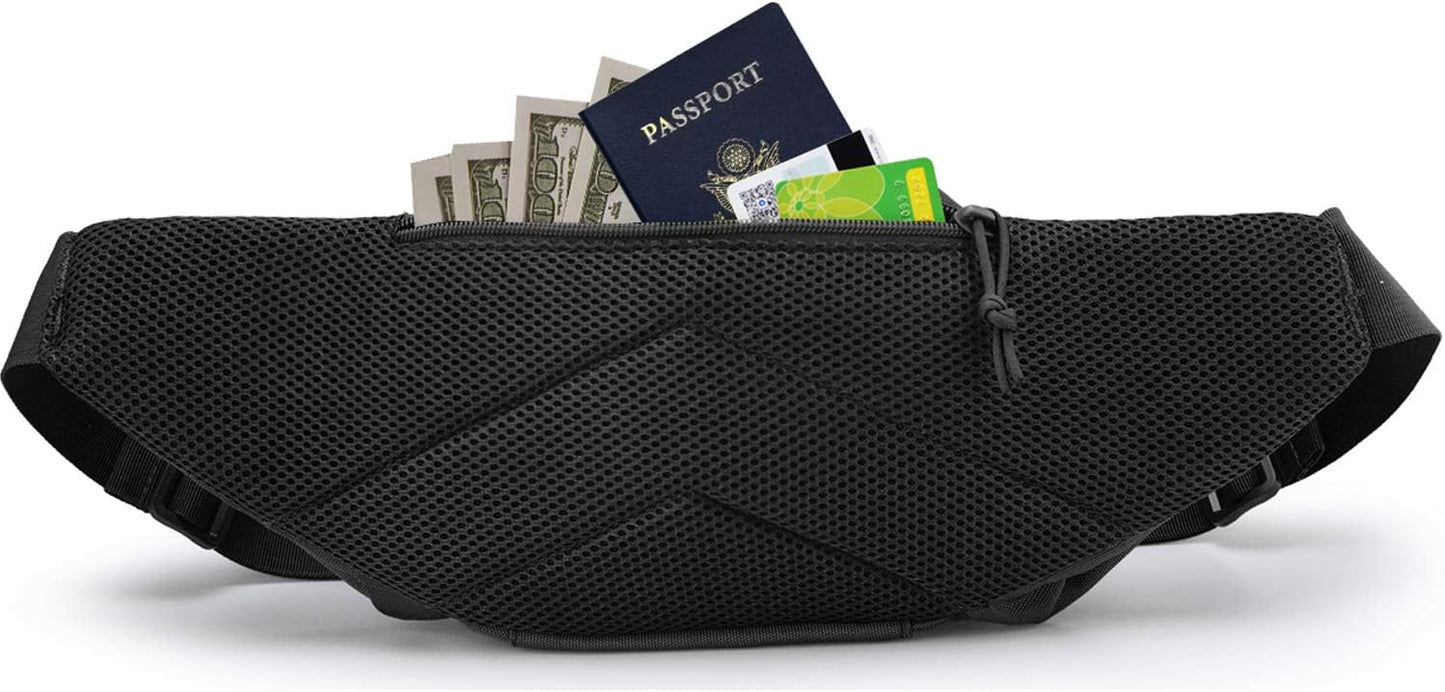 Tactical Pistol Pouch - Ultimate Fanny Pack Holster for 1911, Glock, Sig Sauer & More
