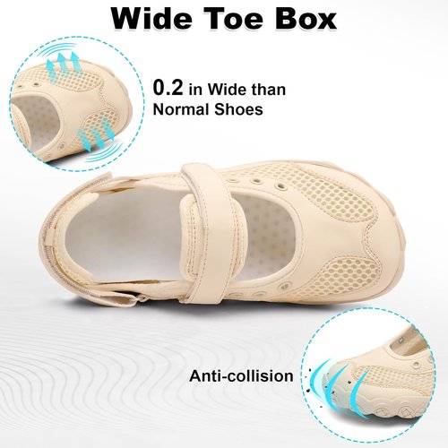 BARERUN Women's Water Shoes - Quick-Dry, Breathable Outdoor Sandals for Hiking & Beach | Lightweight, Non-Slip Design