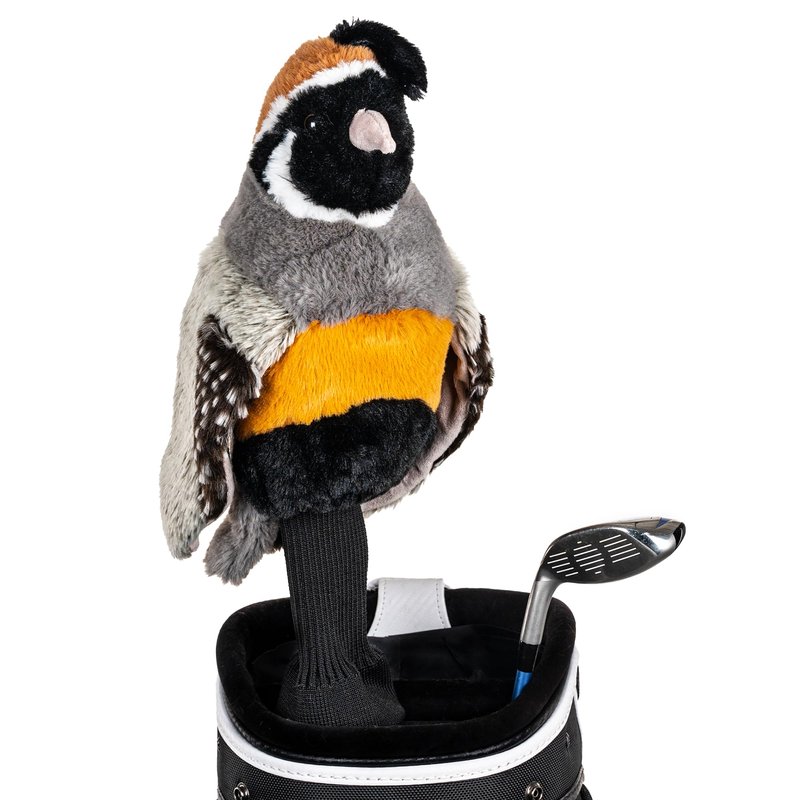 Daphne's Headcovers Quail Driver Headcover | Premium Driver Headcovers | Funny Golf Club Covers | Stylish Protection for Your Clubs | Men's Golf Gear | Driver Headcover for Men and Women