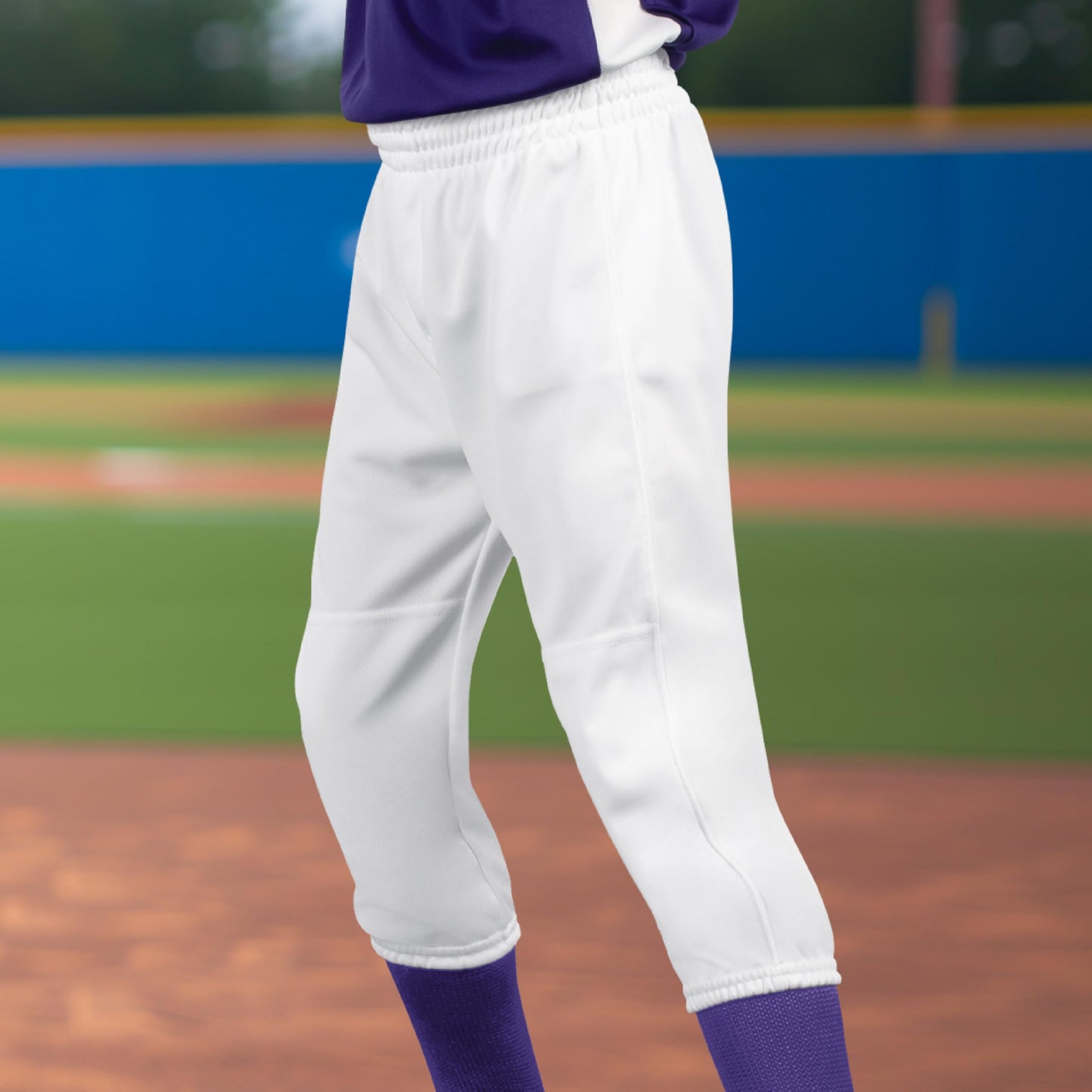Augusta Sportswear Youth Gamer Pull-Up Baseball Pant Black M