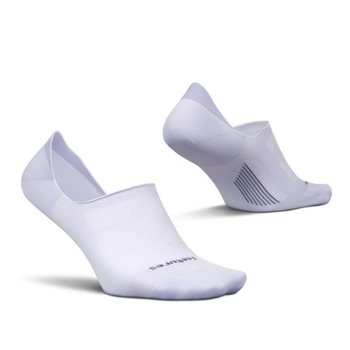 Feetures Elite Ultra Light Invisible Socks - Anti-Slip Sport Sock Liner with Targeted Compression - Lilatech, M (1 Pair)