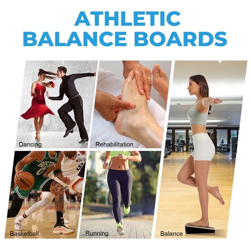 ARCHAEUS Athletic Balance Boards,Slant Board,Wobble Board,Balance Wedge for Condition Your Body and Prevent Injury
