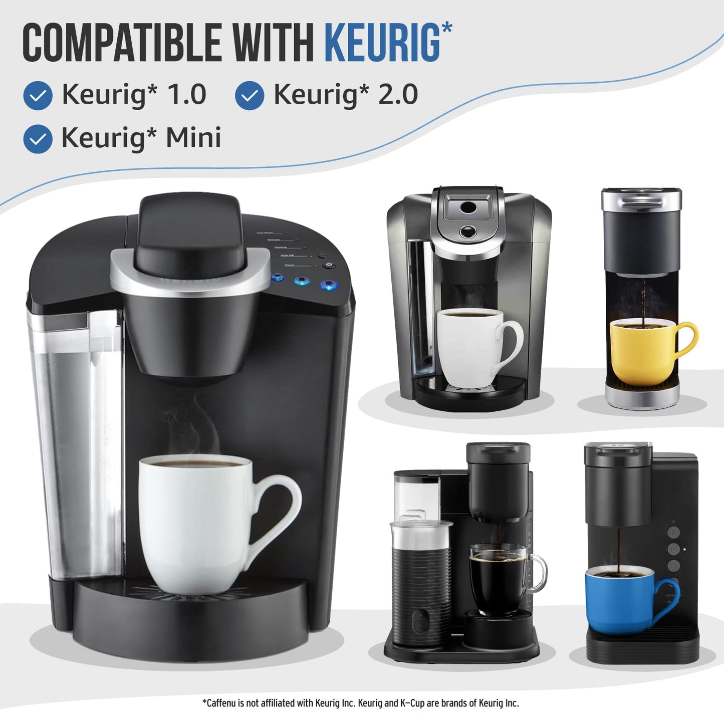 Keurig Compatible Descaling Solution. 1 Bottle of Descaler Solution. Descaling Kit Removes Limescale For Hotter Coffee. 2 Uses Descaler For Keurig Coffee Makers.