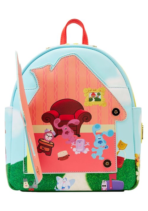 Loungefly Blues Clues Open House Double Strap Shoulder Bag
