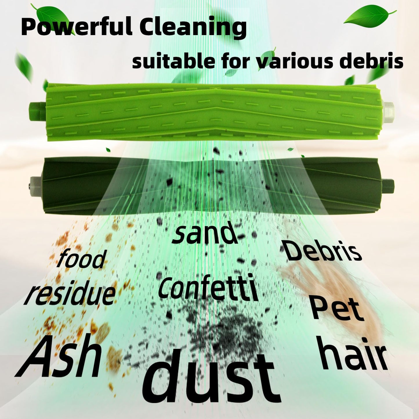 FUNFDWU 2 Sets Replacement Brush Parts Compatible with Roomba i, e & j Series – Fits i3 i3+ i4 i4+ i6 i6+ i7 i7+ i8 i8+, e5 e6 e7, j6+ j7 j7+, Combo j5 j5+, Combo i5 i5+ Vacuum Cleaner Roller Brushes