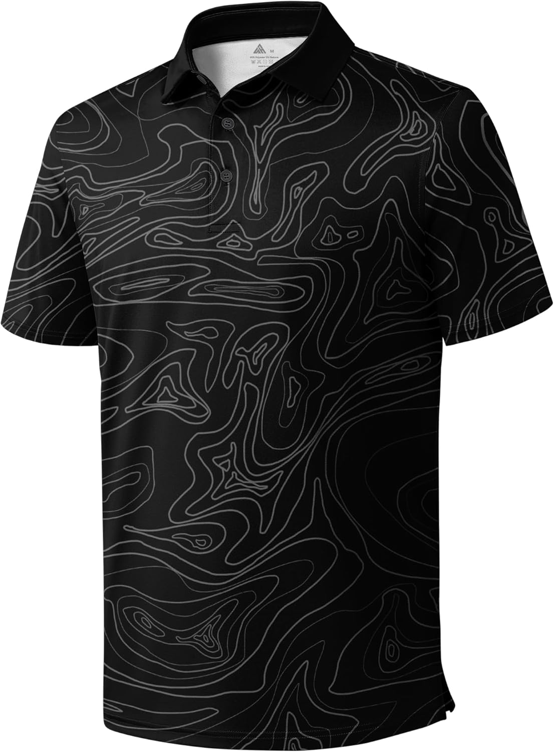ZITY Men's Golf Polo Shirt - Short Sleeve Performance Moisture-Wicking Collared Design | Casual & Golf Wear