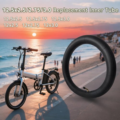 Inner Tube 12.5x2.5 | 12.5x2.75 | 12.5x3.0 - Durable 2-Piece Set for Optimal Performance