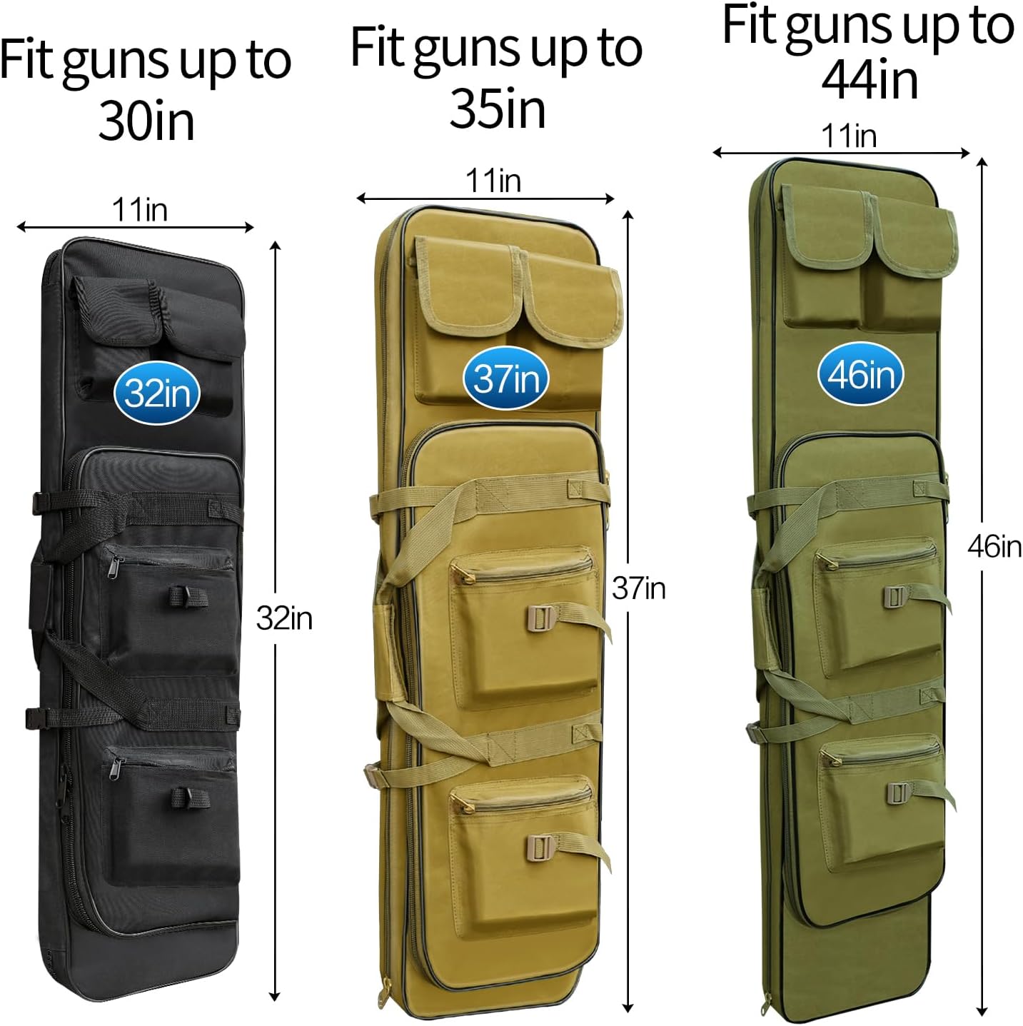Rifle Bag - Tactical Long Rifle Backpack for Firearm Storage & Transportation | Ideal for Outdoor Hunting