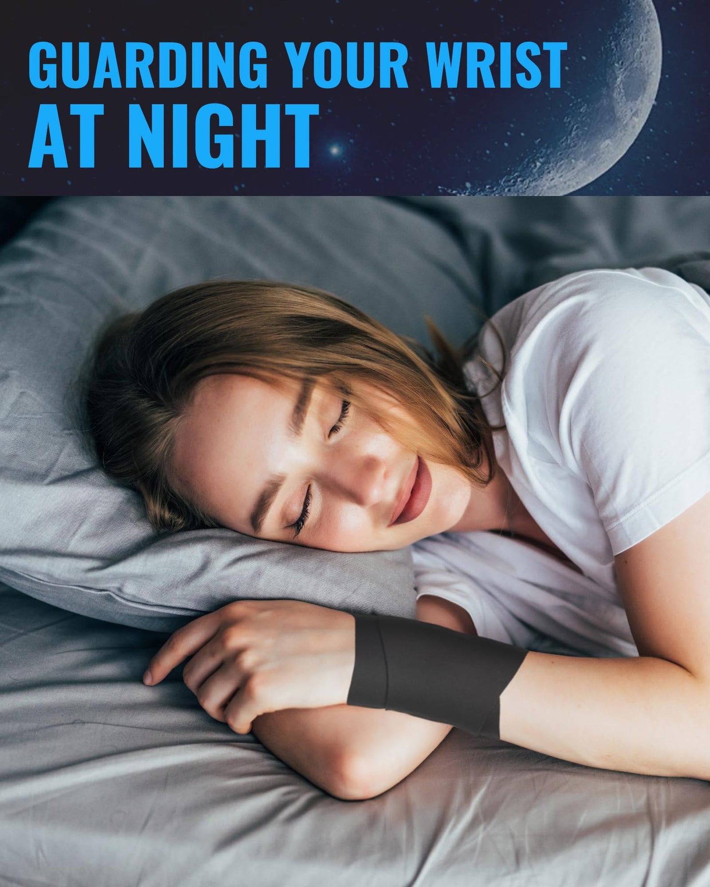 OPOX Wrist Brace, Carpal Tunnel Wrist Brace, Wrist Wraps for Arthritis, Tendonitis, Wrist Joint Pain, Ultra-Thin Elastic, Ultra-Breathable, Ultra-Comfortable Material, Suitable for Women & Men, Suitable for Both Right & Left Hands