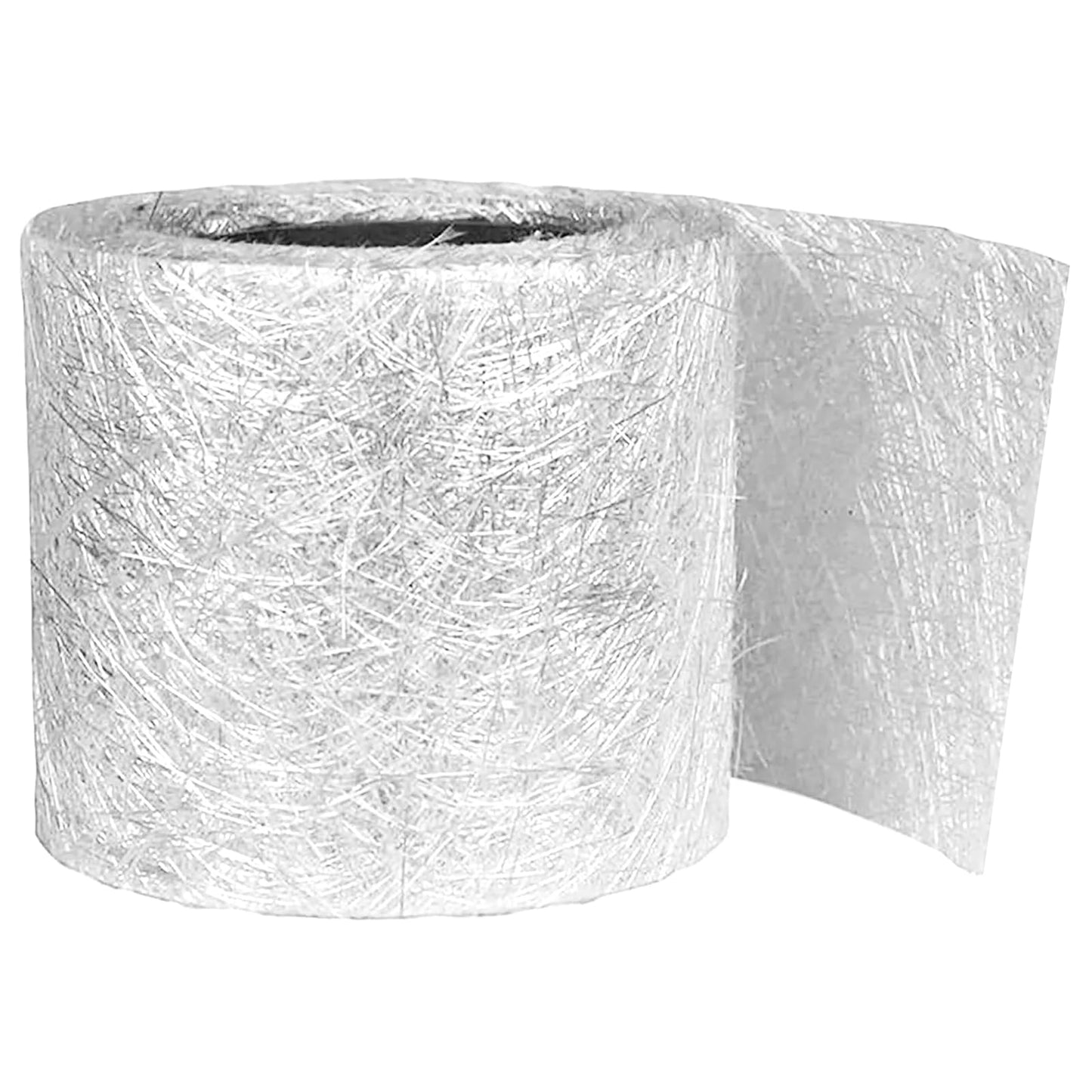 mychoiii 1.5oz Fiberglass Chopped Strand Mat – 4" x 360" Tape Roll – 450gsm E-Glass Repair Cloth for Seams, Cracks, Auto Body Reinforcement | Polyester & Vinyl Ester Resin Compatible