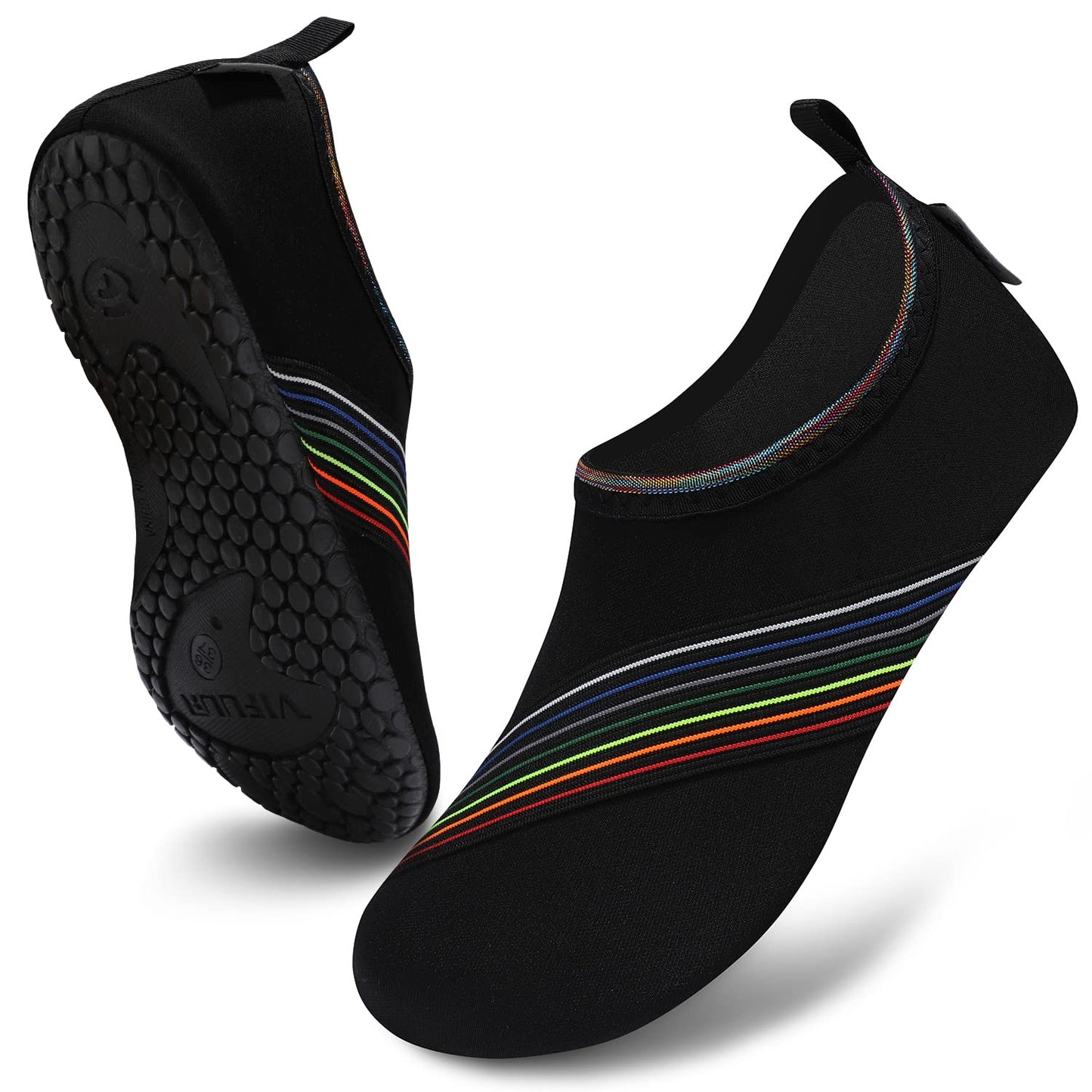 VIFUUR Water Sports Unisex Shoes XidaiBlack - 9-10 W US / 7.5-8.5 M US (40-41)