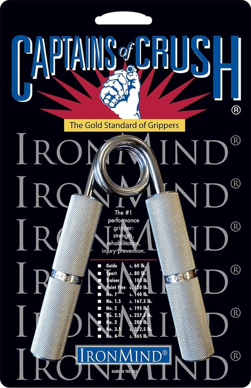 IronMind Captains of Crush Gripper - Ultimate Hand Strength Training Tool | Gold Standard Grip | Made in the USA