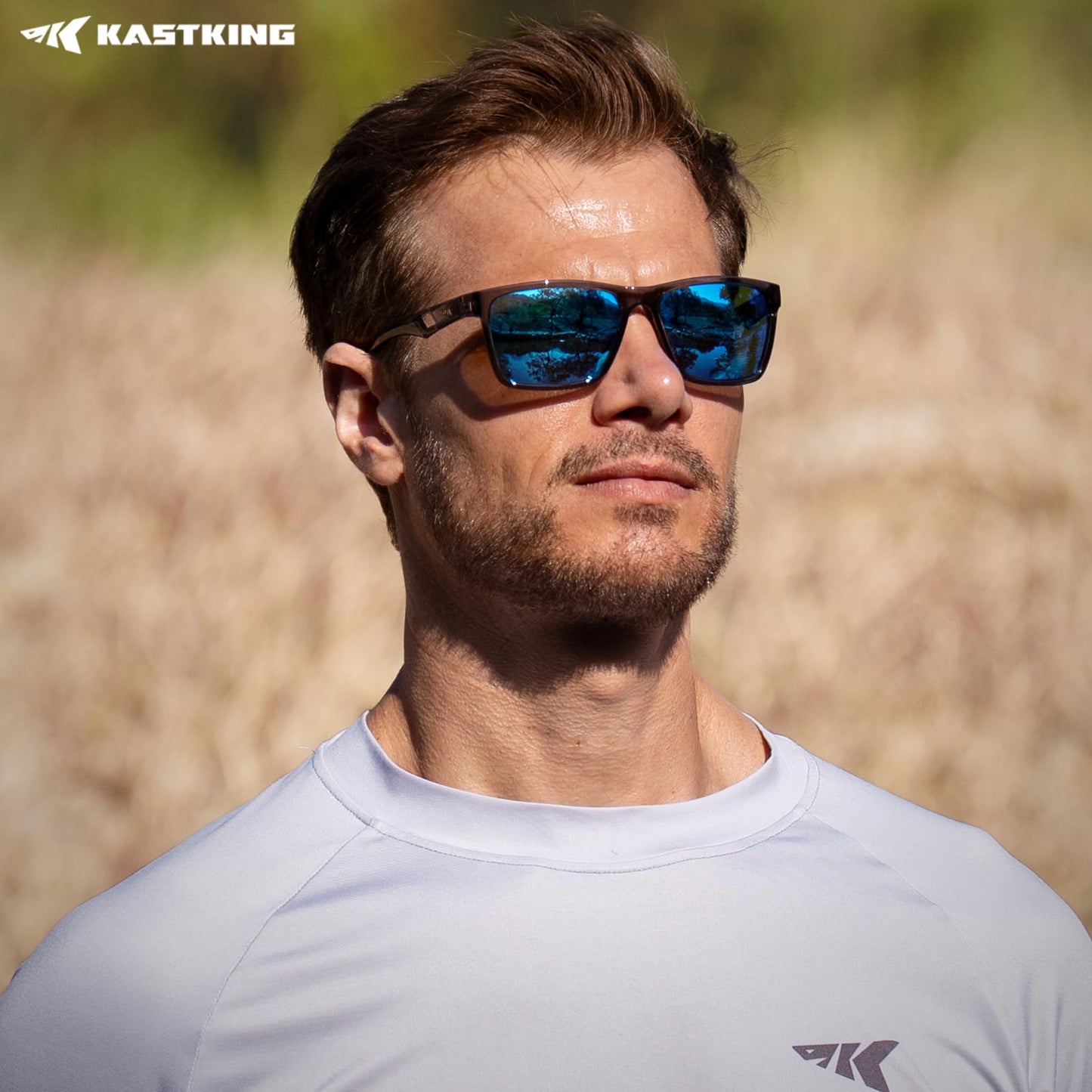 KastKing FlatRock Polarized Sport Sunglasses for Men and Women, Ideal for Driving Fishing Cycling Running, UV Protection