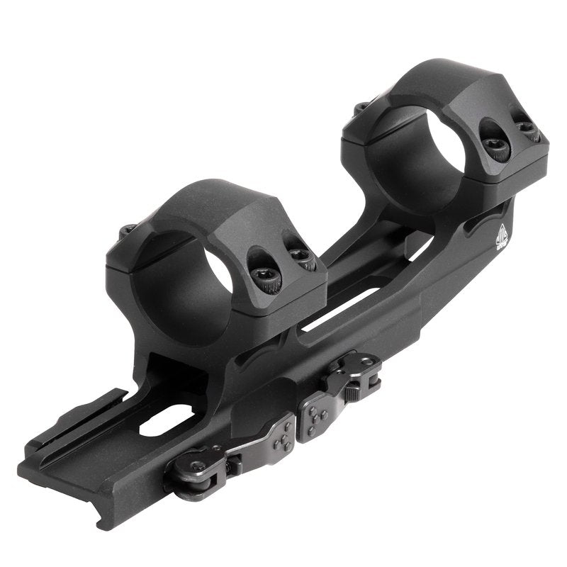 UTG ACCU-SYNC QR 1", Medium Pro, 50mm Offset Scope Mount, Black